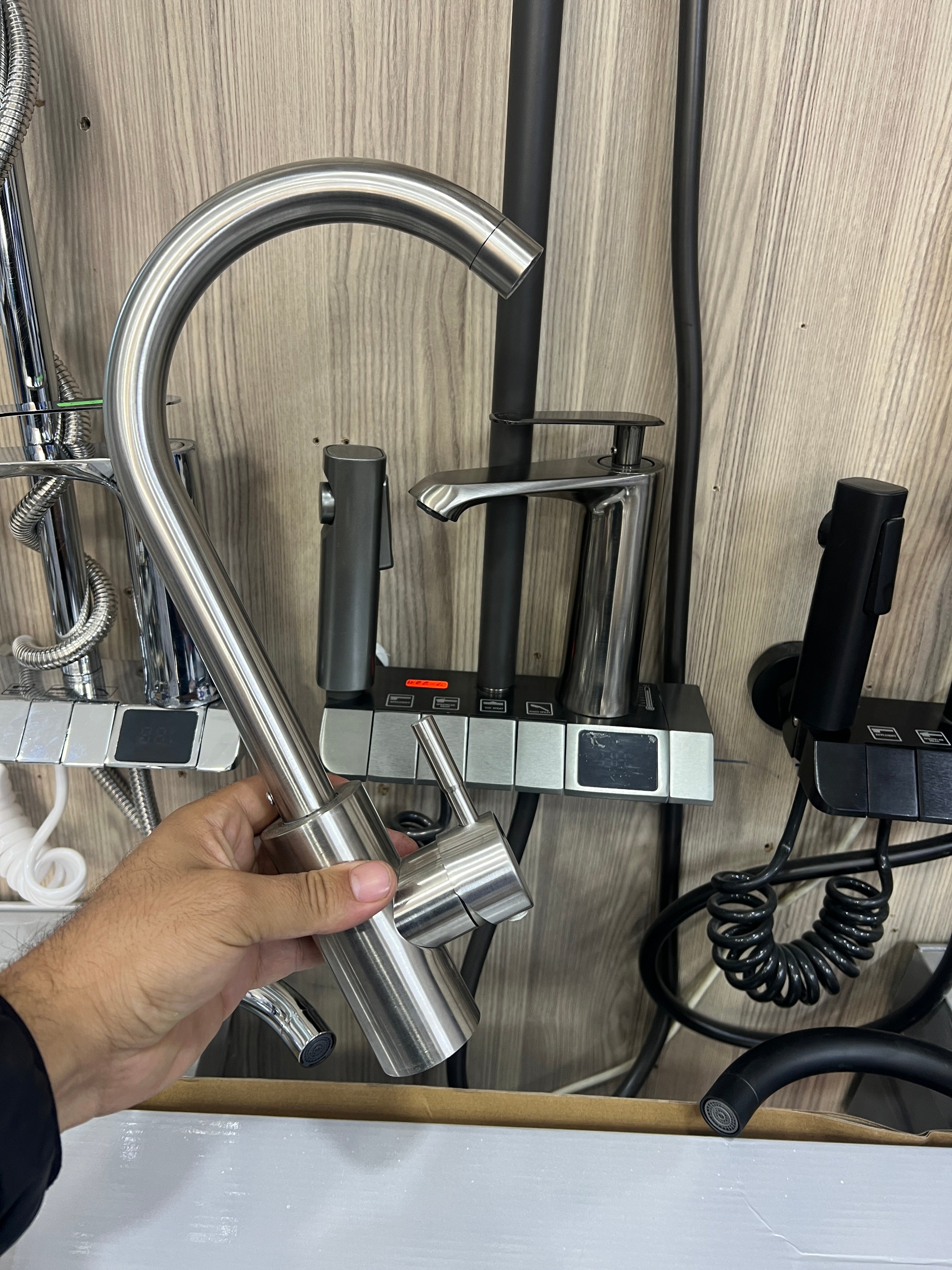 Pack mitigeur + colonne ficheur